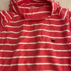 The black dog funnel neck sweatshirt